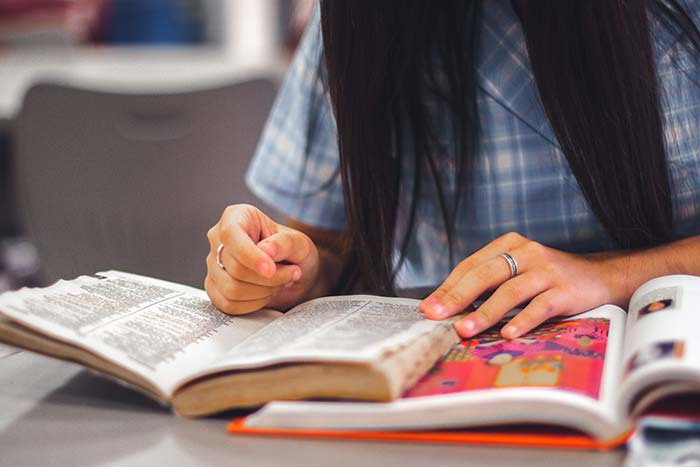 زبان خارجی درس خواندن