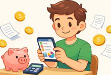 روش ثبت هزینه‌ها را در اپلیکیشن مالی