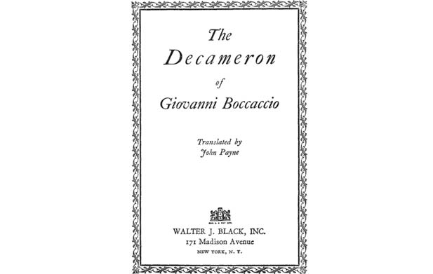 ادبیات دکوآمرون (Il Decameron) نوشته جیووانی بوکاچیو